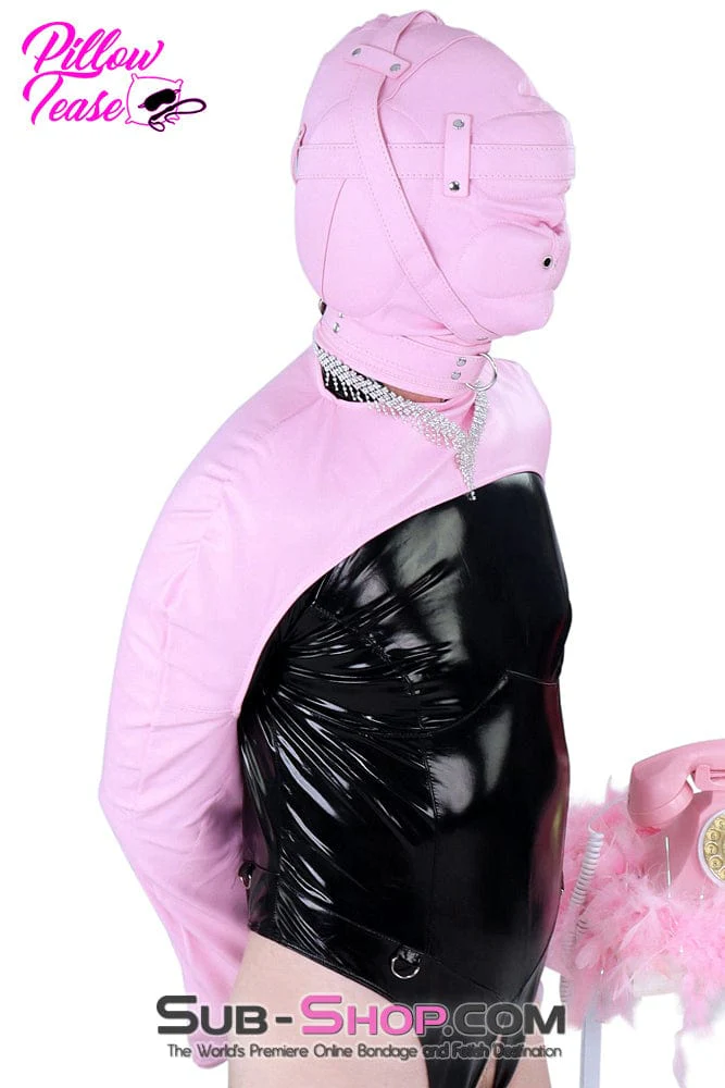 9787DL Zippered Armbinder Top, Princess Pink - Image 6